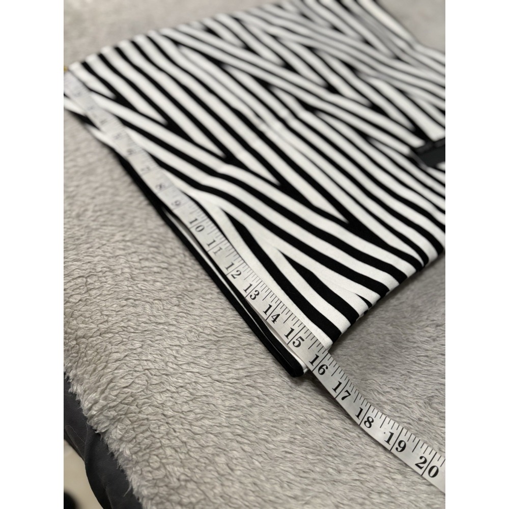New‎ Express High Waist Black White Stripe Pencil Skirt Casual Business Size 00 - Picture 4 of 8